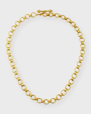 19K Montalcino Chain with Toggle, 17"L