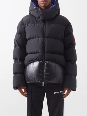 2 Moncler 1952 - Achill Quilted Down Coat - Mens - Black
