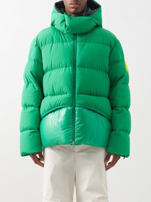 2 Moncler 1952 - Achill Quilted Down Coat - Mens - Green