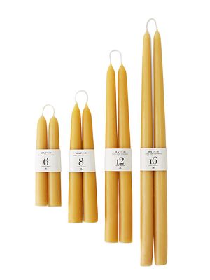 2-Piece 12'' Tapered Candlestick Set - Gold - Gold