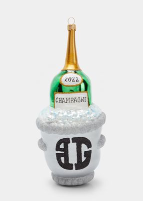 2020 BG Champagne Bucket Christmas Ornament