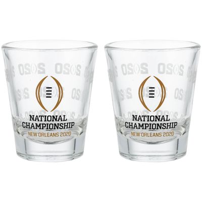 2020 College Football Playoff National Championship Two Pack Shot Glass Set
