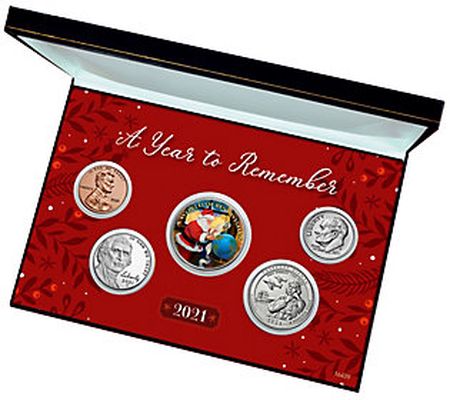 2021 Year To Remember Santa Coin Box Set