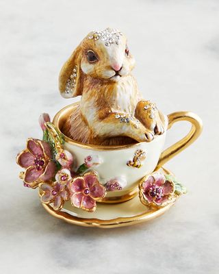 2022 Teacup Bunny Decorative Box
