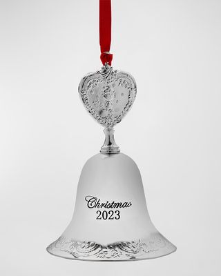 2023 Silver-Plated 29th Edition Baroque Bell Ornament