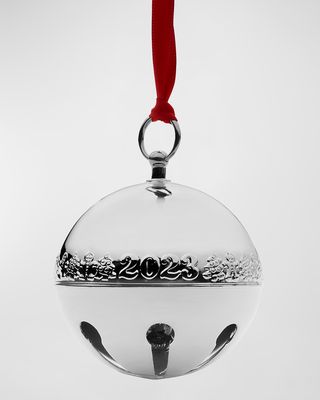 2023 Silver-Plated 53rd Edition Sleigh Bell Ornament
