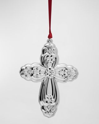 2023 Sterling Cross Ornament 31st Edition