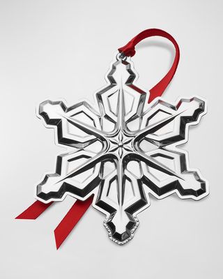 2023 Sterling Silver Snowflake Holiday Ornament, 54th Edition