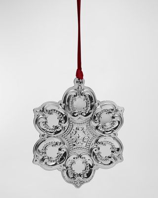 2023 Sterling Silver Snowflake Ornament, 26th Edition