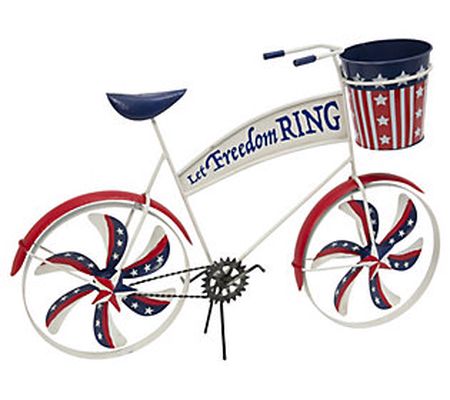 21.6"L Metal Americana Bicycle by Gerson Co