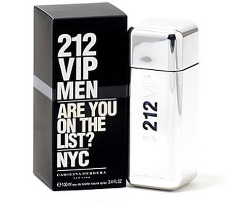 212 VIP Men By Carolina Herrera Eau de Toilette Spray 3.4 oz