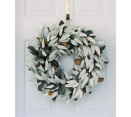 22" Magnolia Wreath by Lauren McBride