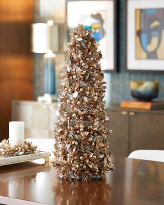 24" Art Deco Shimmer Christmas Tree