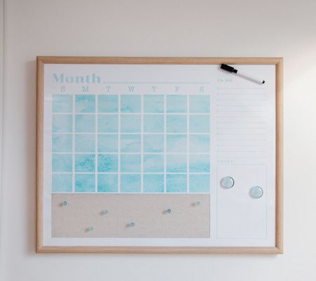 24" Wipeable Monthly Wall Calendar by Lauren McBride