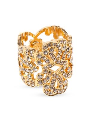 24k Gold-Plated Bridal Napkin Rings - Gold - Gold