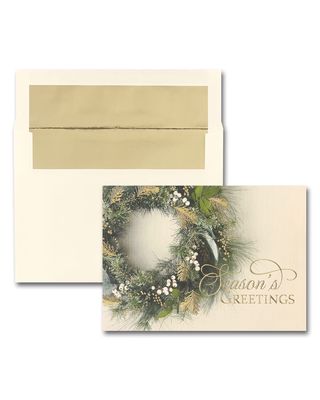 25 Gorgeous Greenery Greeting Cards with Blank Envelopes