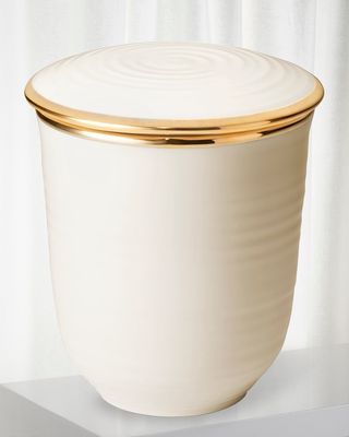 25 oz. Orange Blossom 3-Wick Savoy Candle in Cream Pot