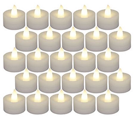 25-Pack Flameless LED Tea Light Candles by Hunn ykome