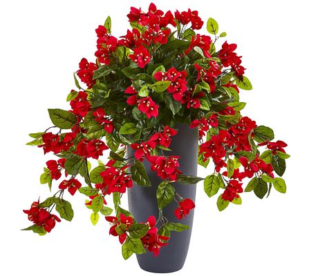 26" Bougainvillea Plant by Nearly Natural
