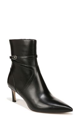 27 EDIT Naturalizer Florette Pointed Toe Bootie in Black Leather