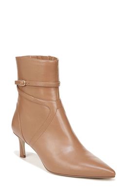 27 EDIT Naturalizer Florette Pointed Toe Bootie in Toffee Beige Leather