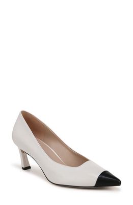 27 EDIT Naturalizer Mara Pointed Toe Pump in Warm White 