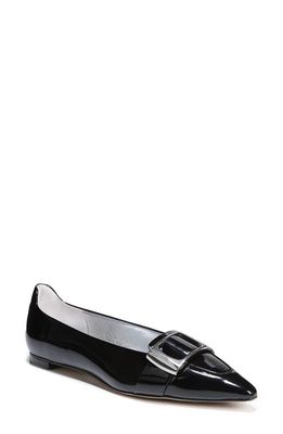 27 EDIT Naturalizer Miller Pointed Toe Flat in Black Patent Leather