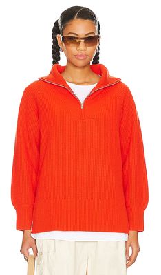 27 miles malibu Mavis Sweater in Orange