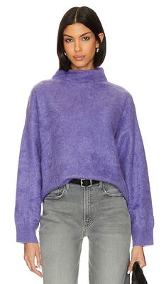 27 miles malibu Morgan Sweater in Purple