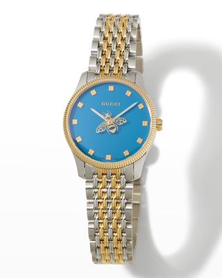29mm Blue Dial Two-Tone Bracelet Watch