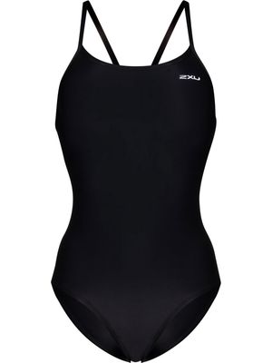 2XU Propel logo-embroidered swimsuit - Black