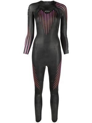 2XU Propel1 striped wetsuit - Black