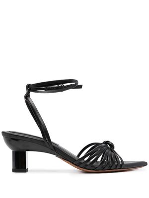 3.1 Phillip Lim 70mm ankle-strap leather sandals - Black