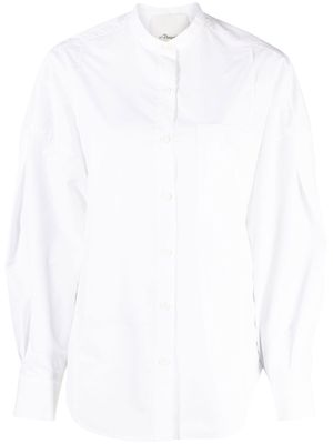 3.1 Phillip Lim band collar oversized shirt - White