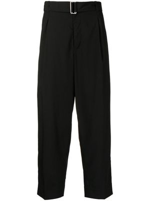 3.1 Phillip Lim belted drop-crotch trousers - Black