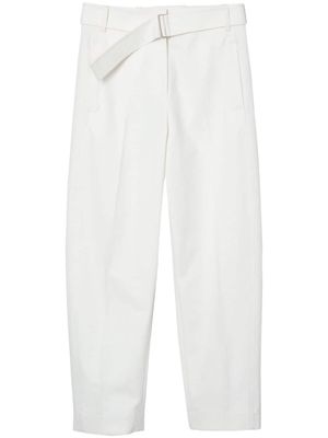 3.1 Phillip Lim belted tapered trousers - White