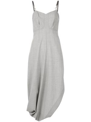 3.1 Phillip Lim bustier mid-length dress - Grey