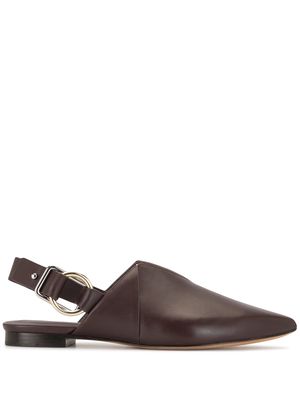 3.1 Phillip Lim Deanna pointed flats - Brown