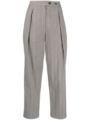 3.1 Phillip Lim high-waisted tapered trousers - Grey