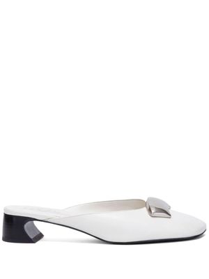 3.1 Phillip Lim ID 35mm leather mules - White