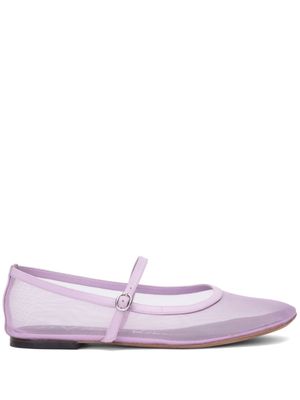 3.1 Phillip Lim ID mesh ballerina shoes - Purple
