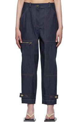 3.1 Phillip Lim Indigo Utility Jeans