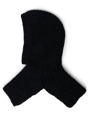 3.1 Phillip Lim knitted wool balaclava - Black
