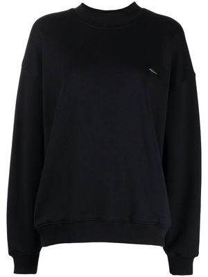 3.1 Phillip Lim logo-print crew-neck sweatshirt - Black