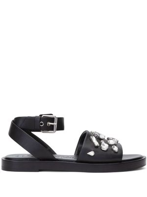 3.1 Phillip Lim Nadine crystal-embellished sandals - Black