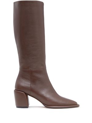 3.1 Phillip Lim Naomi 70mm knee-high boots - Brown