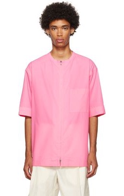 3.1 Phillip Lim Pink Zip Shirt
