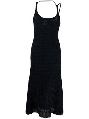 3.1 Phillip Lim scoop neck sleeveless midi dress - Black