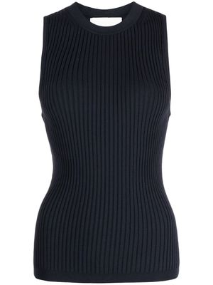 3.1 Phillip Lim sleeveless ribbed-knit top - Blue