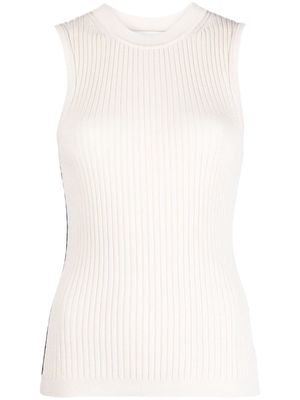 3.1 Phillip Lim sleeveless ribbed-knit top - White